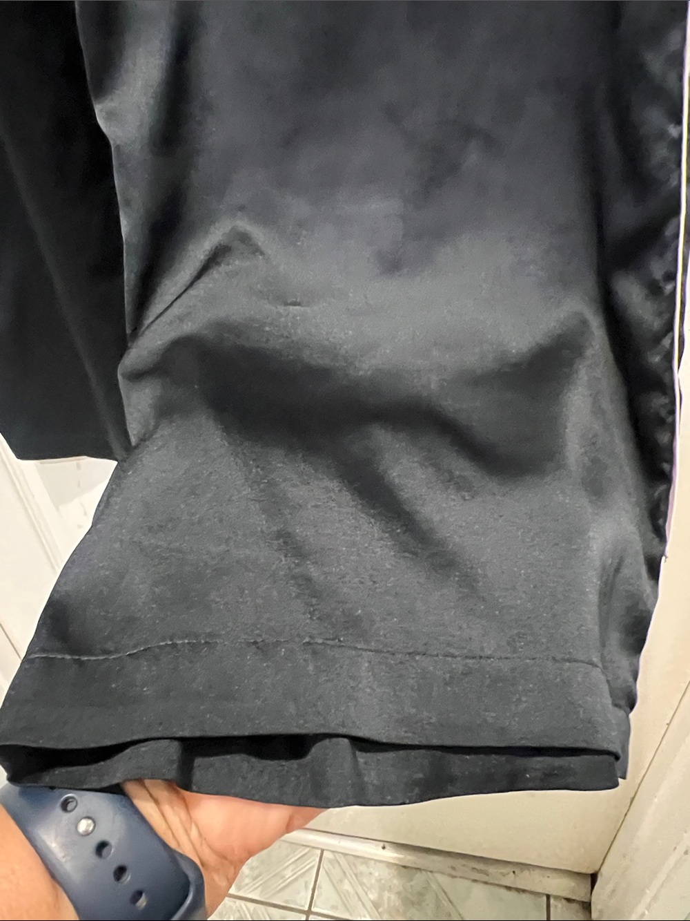 Victoria's Secret Black Satin Pajama Pants - Picture 4 of 8